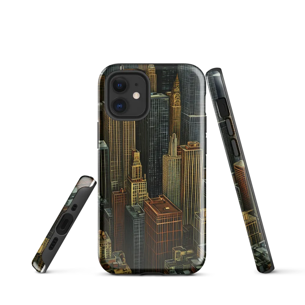Urban Elegance: A Golden Cityscape