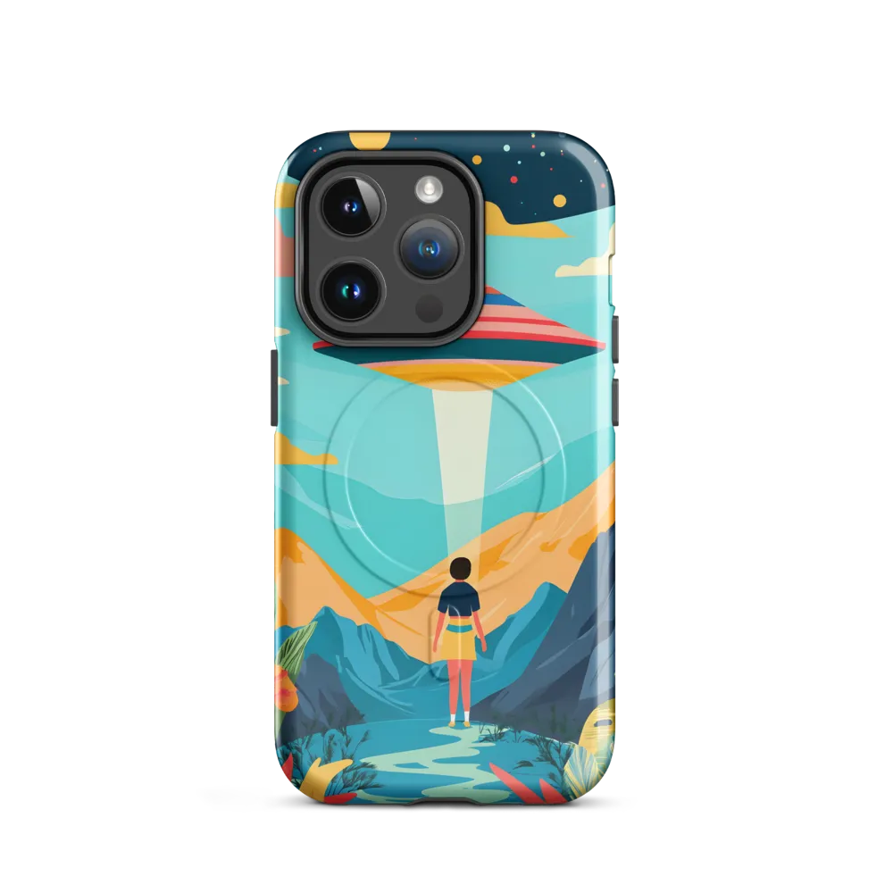 Celestial Encounter | Phone Case |  14 Pro | MagSafe® Tough Case | Glossy