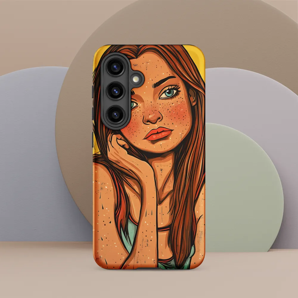 Panel Portrait: Sunlit Freckles