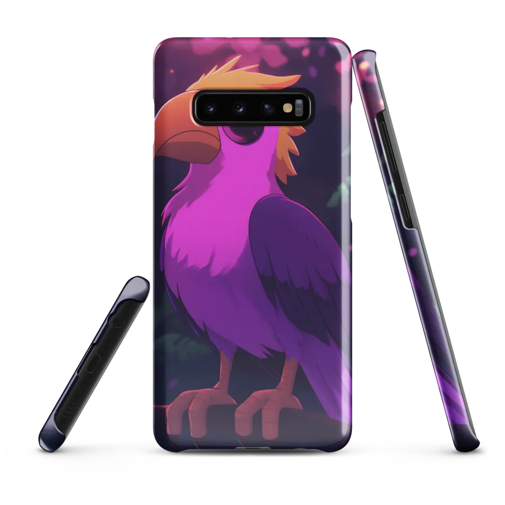 Whimsical Perch | Phone Case |  S10 Plus | Snap Case | Glossy