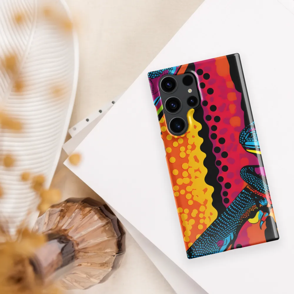 Colorful Encounters: The Playful Geckos