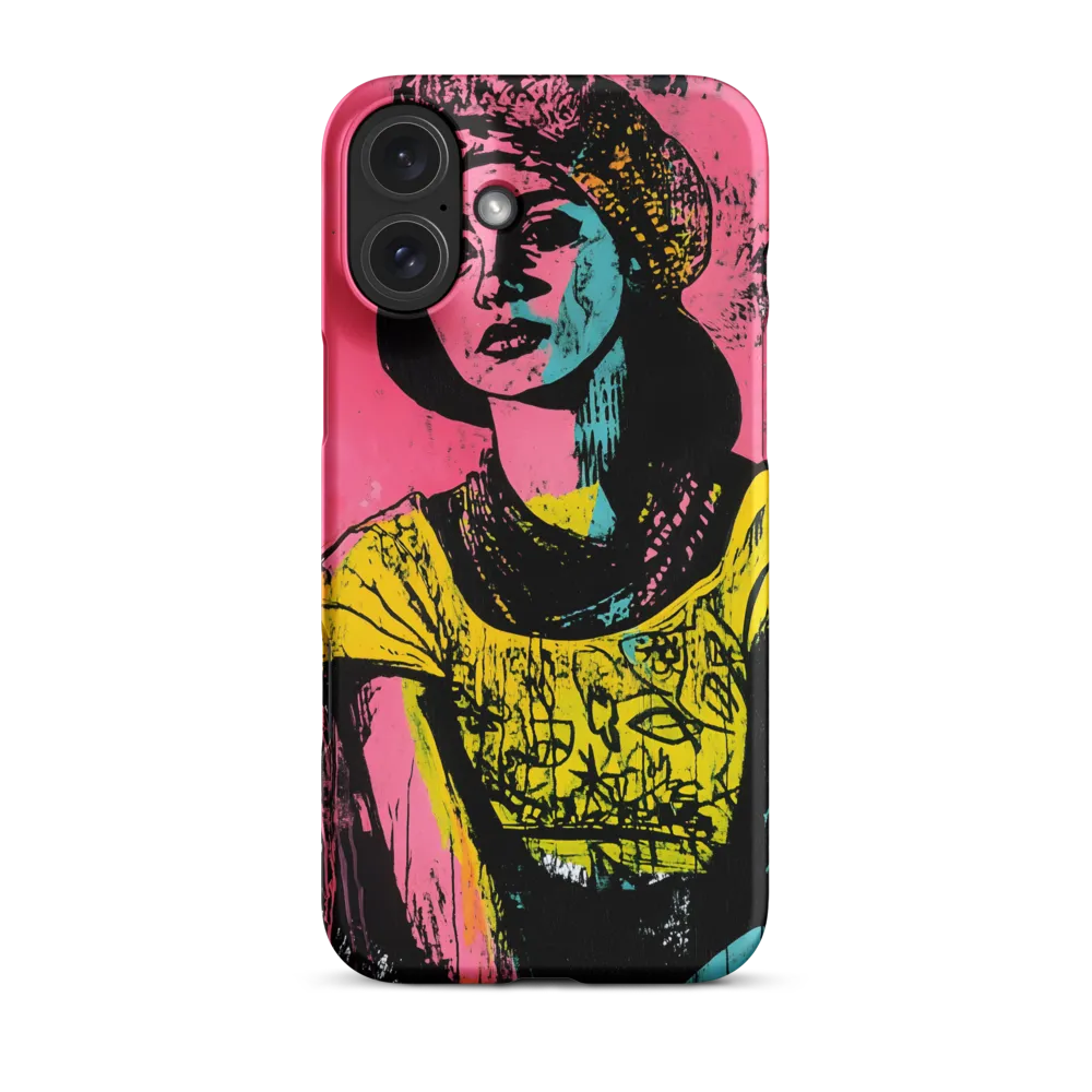 Urban Elegance: A Graffiti Portrait