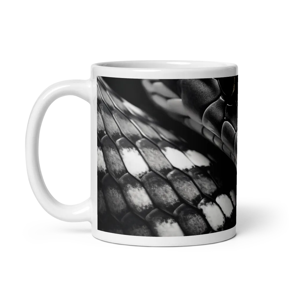 Enigmatic Elegance of the Serpent | Mug with White inside | 11 oz