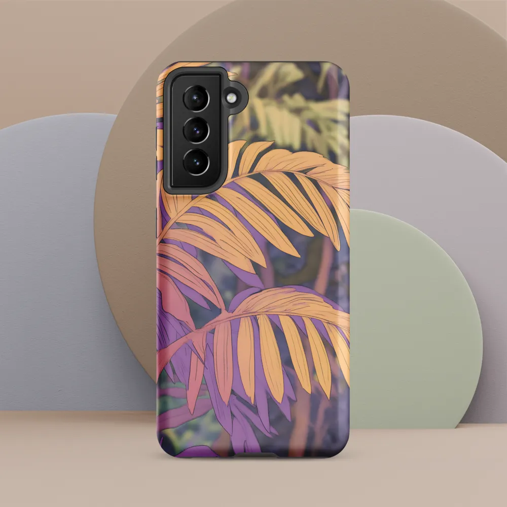 Harmonious Leaves in Digital Twilight