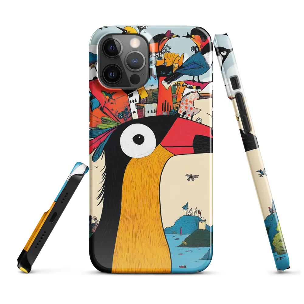 The Whimsical Birdscape | Phone Case |  12 Pro Max | Snap Case | Glossy