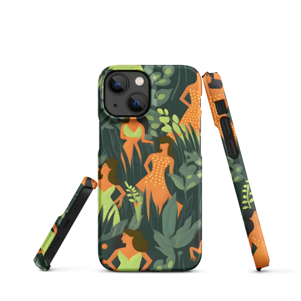 Playful Harmony in Patterns | Phone Case |  13 Mini | Snap Case | Matte