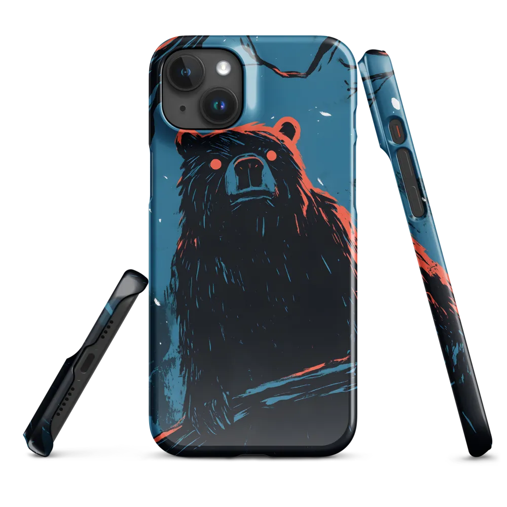 Eerie Majesty: A Bear in the Night