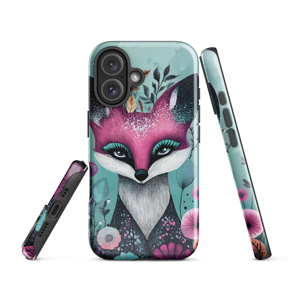 Whimsical Fox Among Blossoms