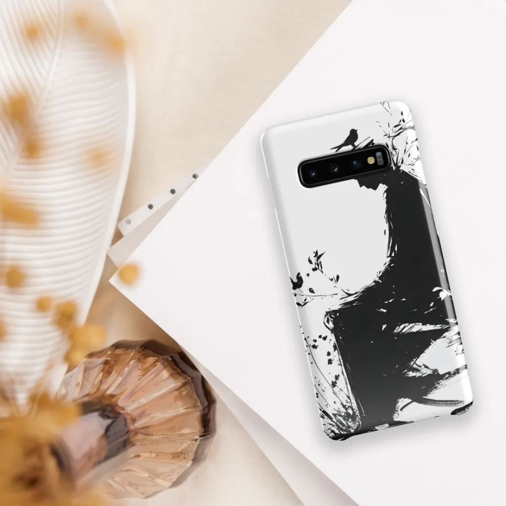 Silent Reflection | Phone Case |  S10 Plus | Snap Case | Glossy