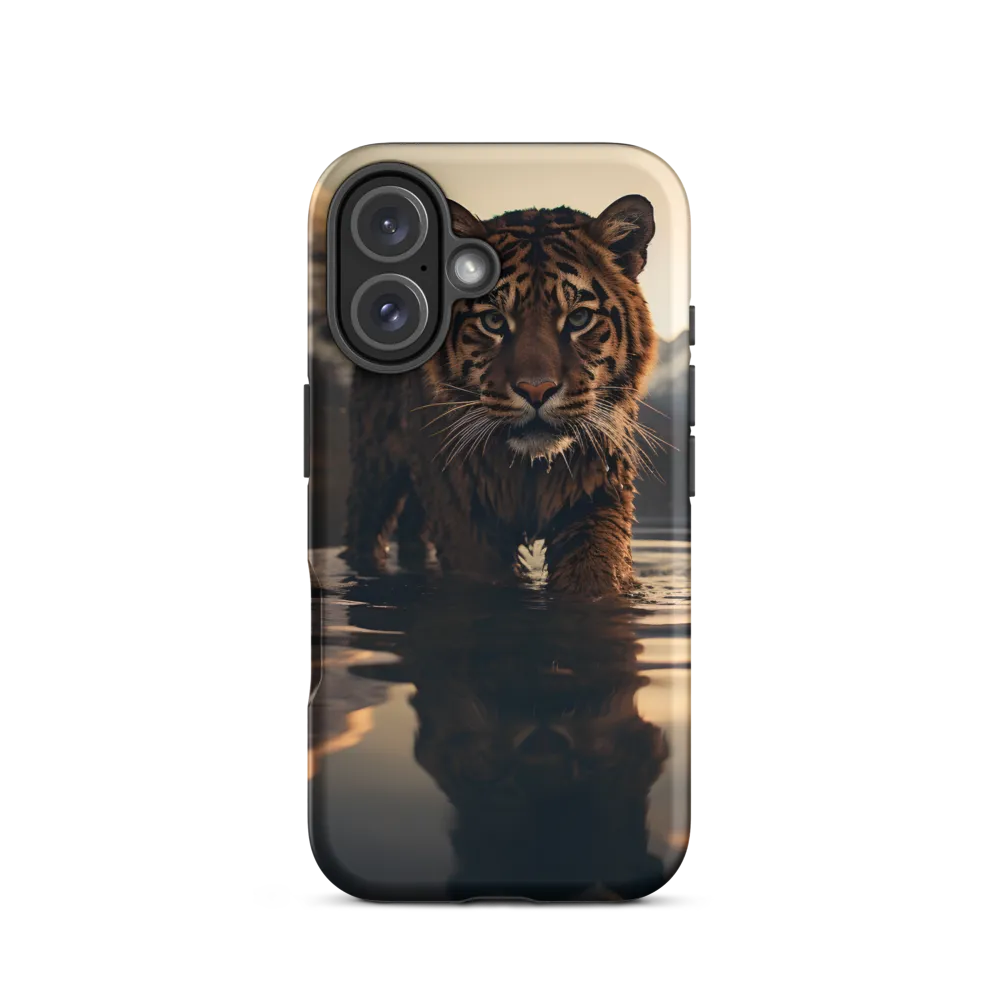 Majestic Reflection: The Tiger's Domain