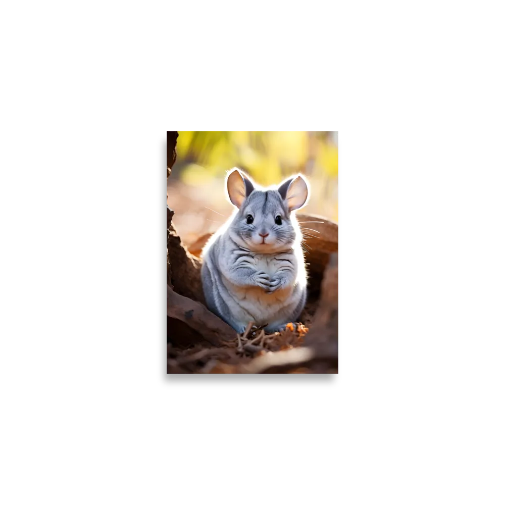 Gentle Whispers of Nature: The Chinchilla