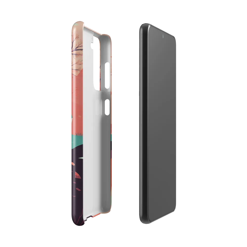 Contemplating Solitude | Phone Case |  S21 | Snap Case | Glossy
