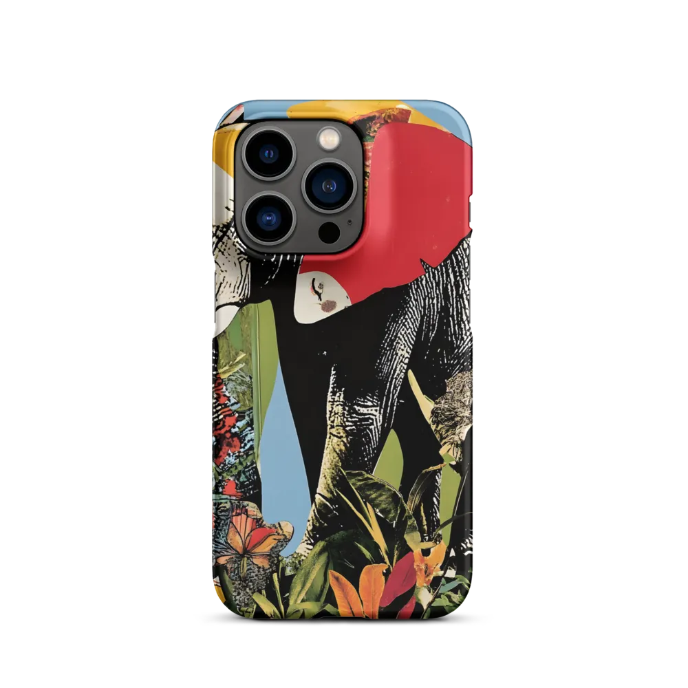 Harmony of Nature: The Elephant's Embrace | Phone Case |  14 Pro | Snap Case | Matte