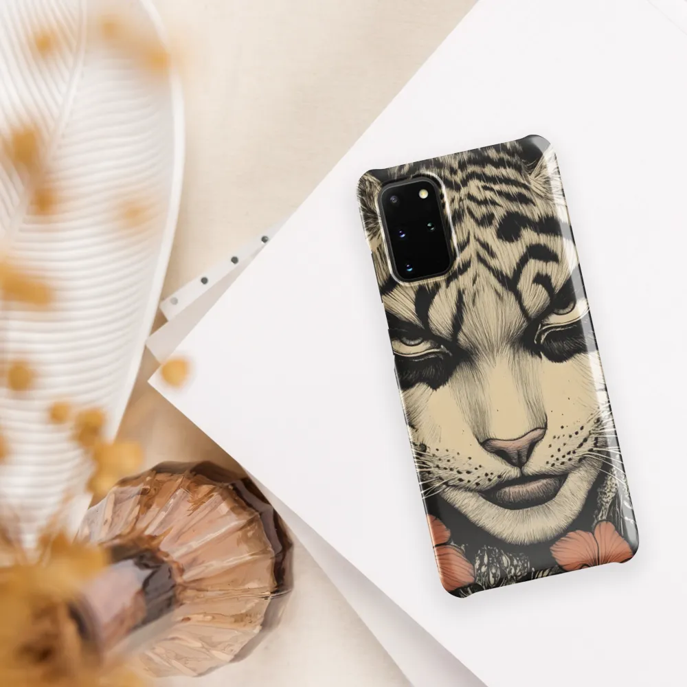 Feline Majesty: The Human-Leopard Connection | Phone Case |  S20 Plus | Snap Case | Glossy