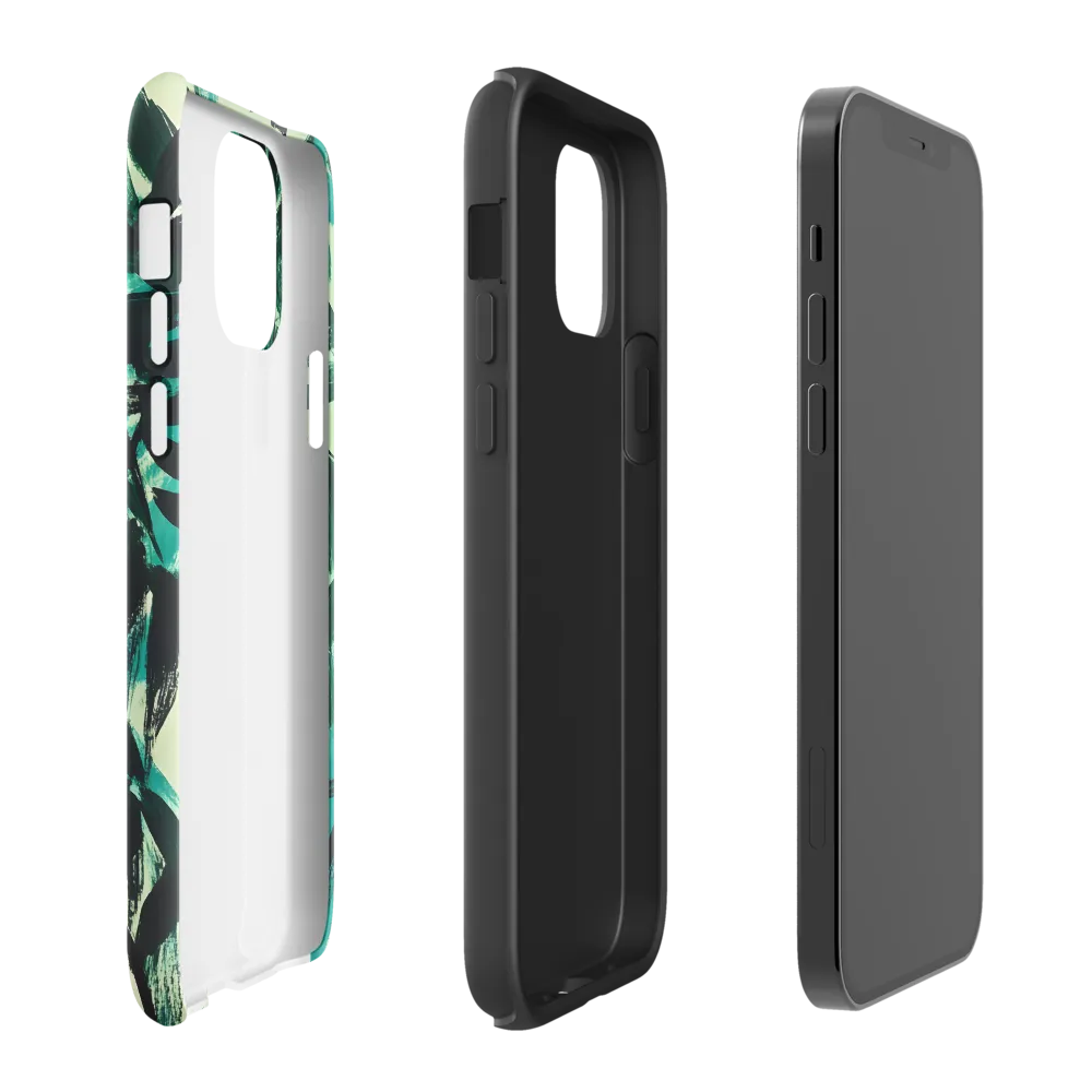 Curious Giraffe in Lush Greenery | Phone Case |  12 | Tough Case | Matte
