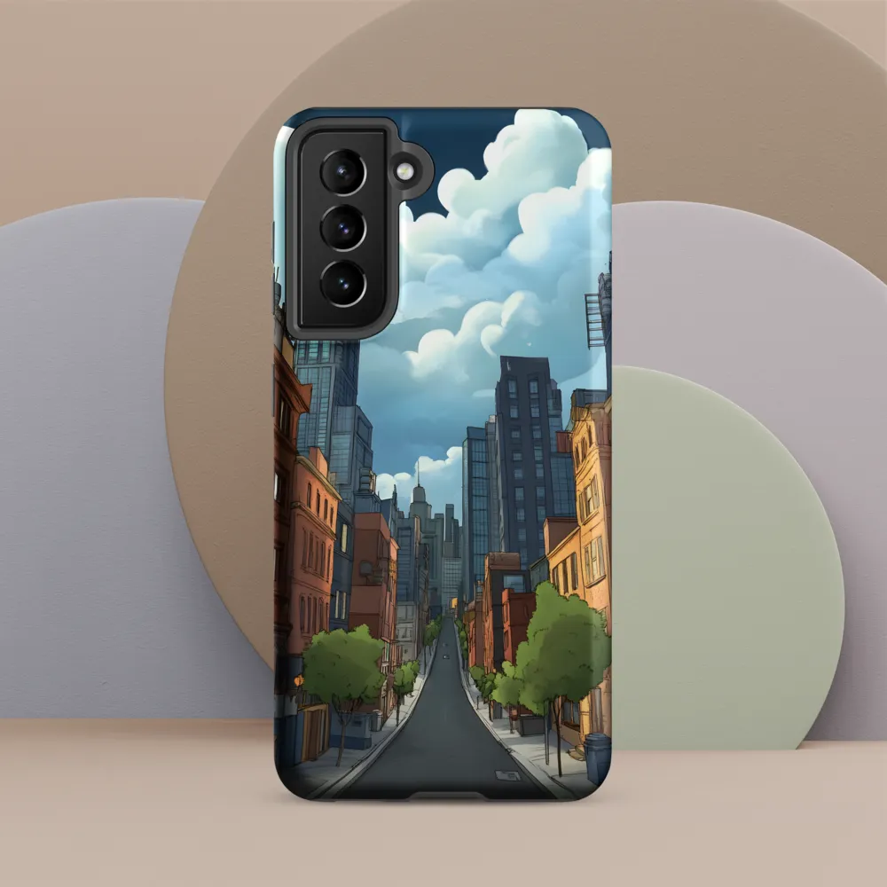 Urban Serenity: A Digital Cityscape