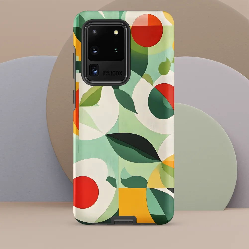 Harmony in Shapes: A Playful Abstract Design