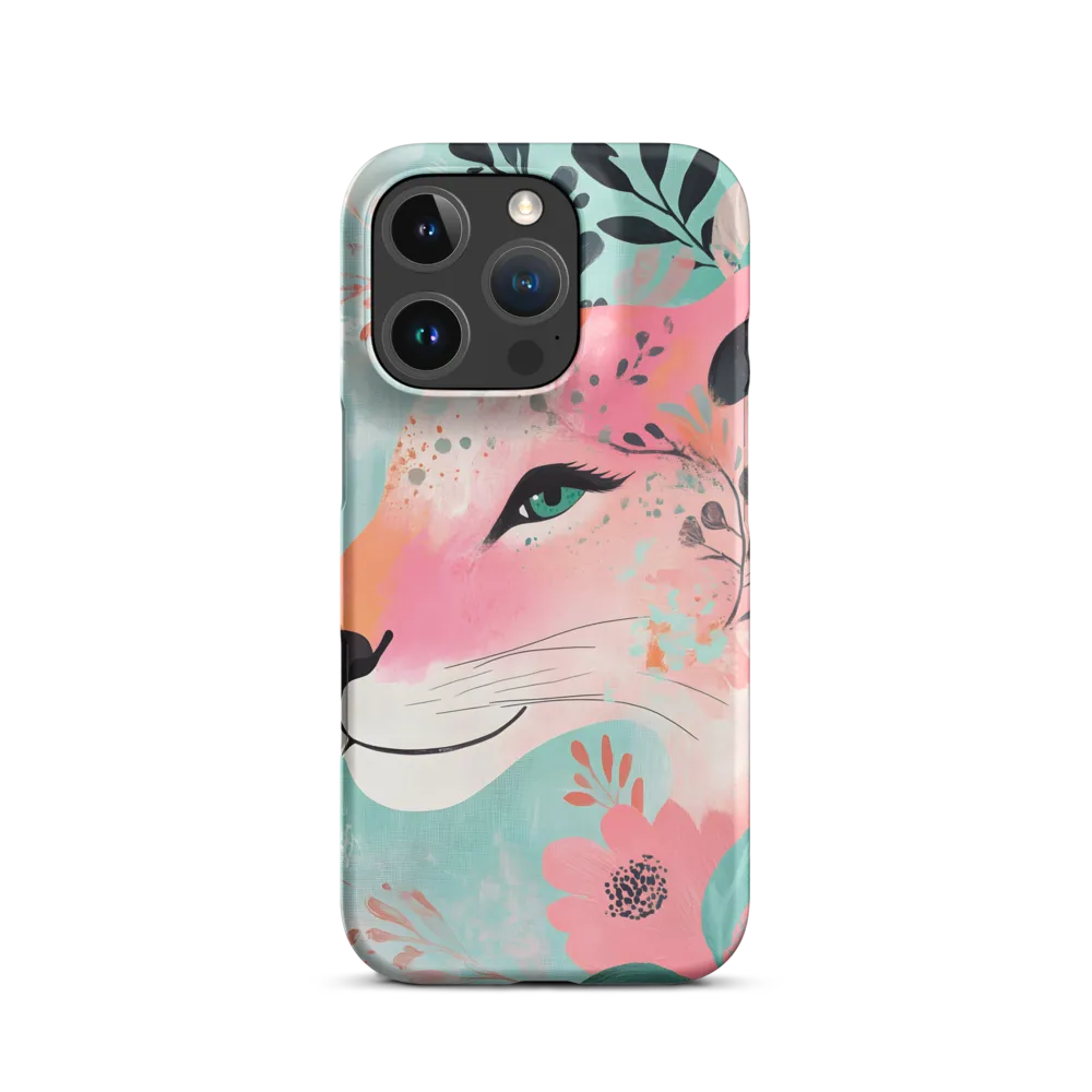 Whimsical Majesty: A Floral Lion