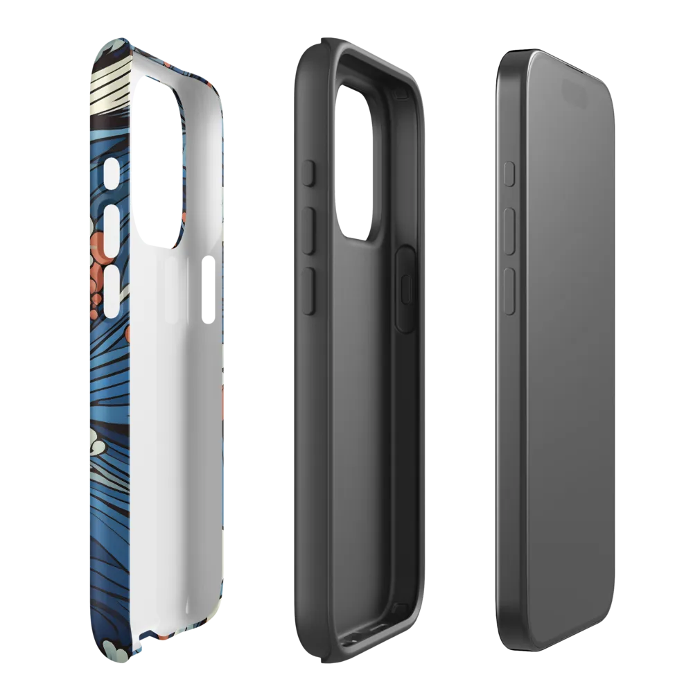 Nature's Elegance: An Oceanic Tapestry | Phone Case |  15 Pro | Tough Case | Matte