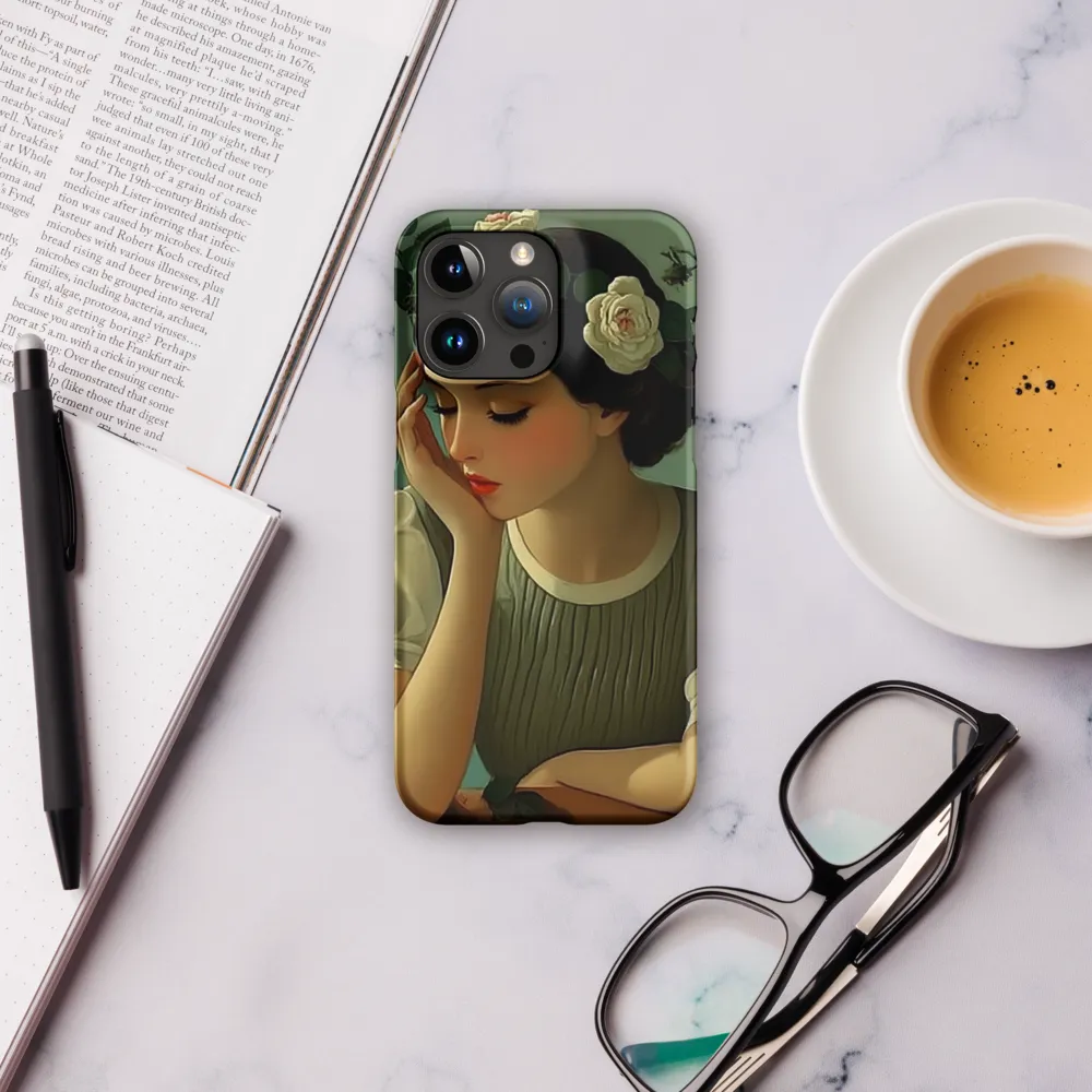 Whispers of Serenity | Phone Case |  15 Pro Max | Snap Case | Matte