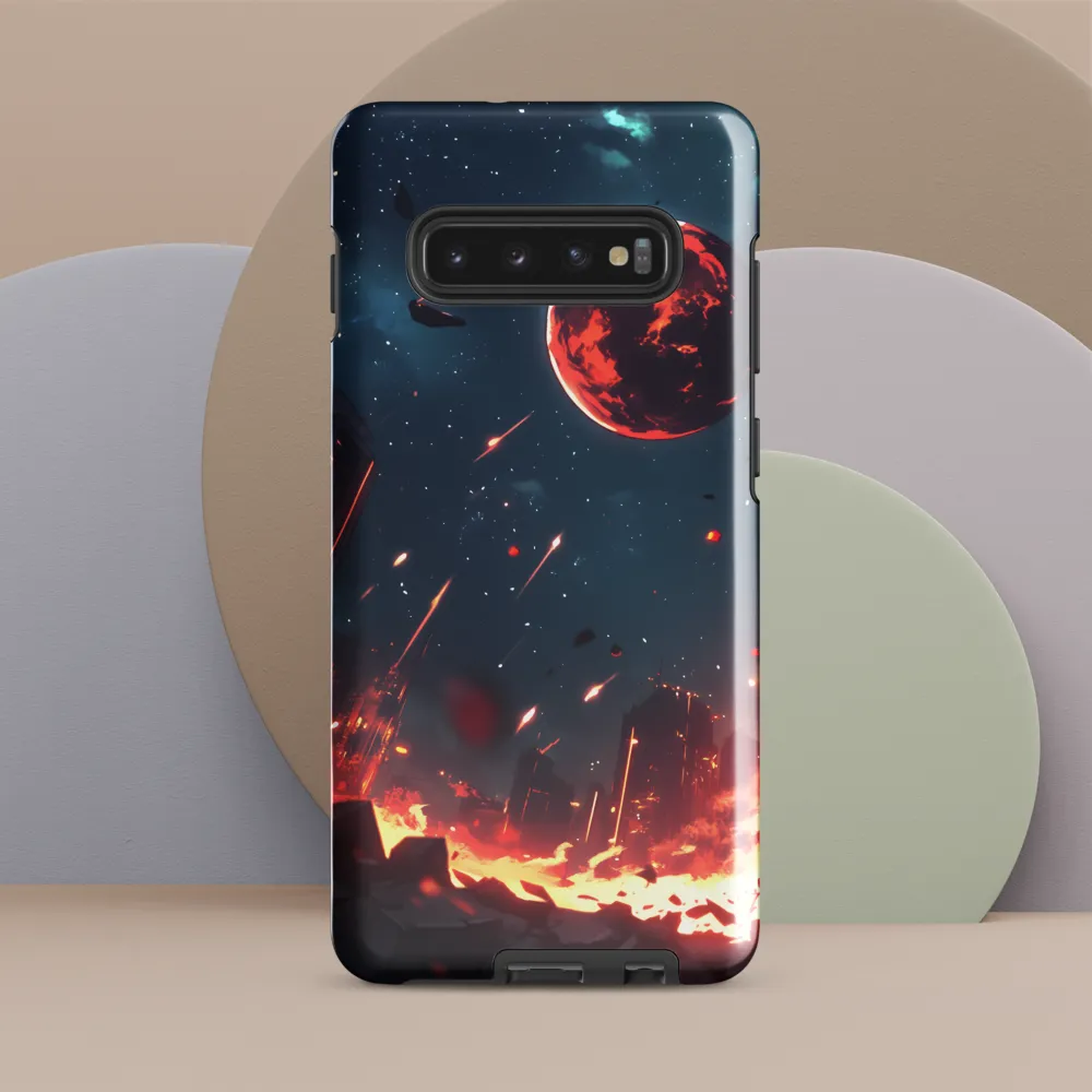 Celestial Catastrophe | Phone Case |  S10 Plus | Tough Case | Glossy