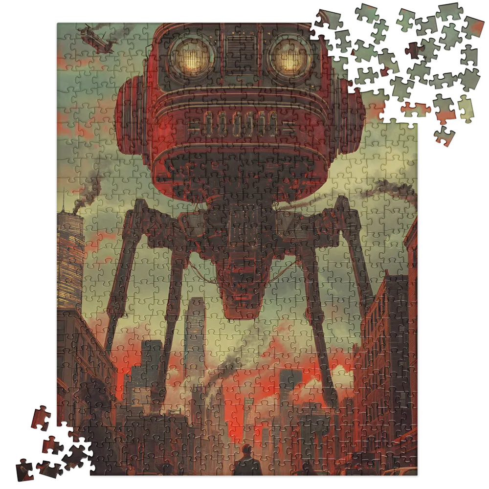 The Monolith of Mechanization | Jigsaw Puzzle | 520 pieces