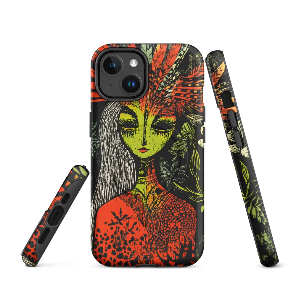 Mystical Flora: A Surreal Portrait