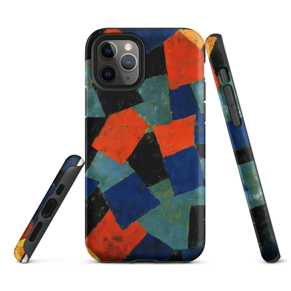 Dynamic Geometry in Color | Phone Case |  11 Pro | Tough Case | Matte