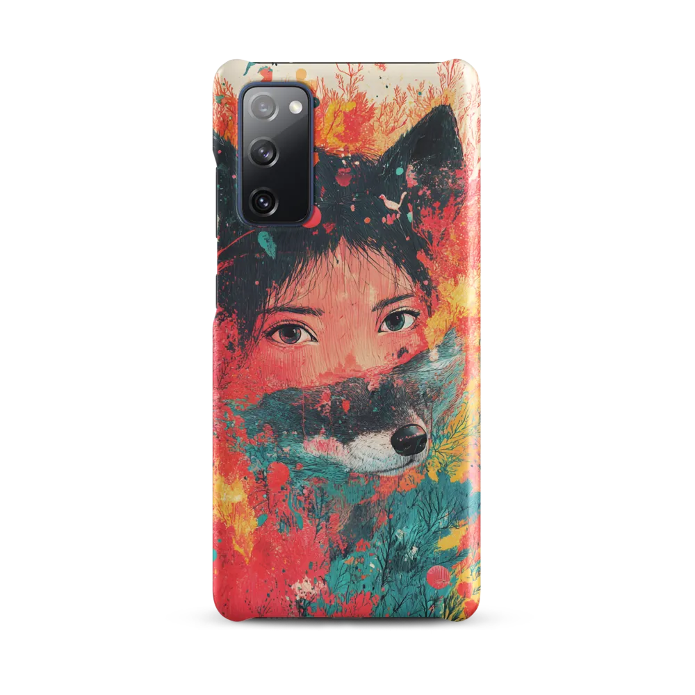 Harmony of Spirit: Girl and Wolf