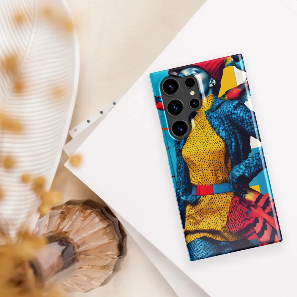 Vibrant Fusion of Nature and Fashion
