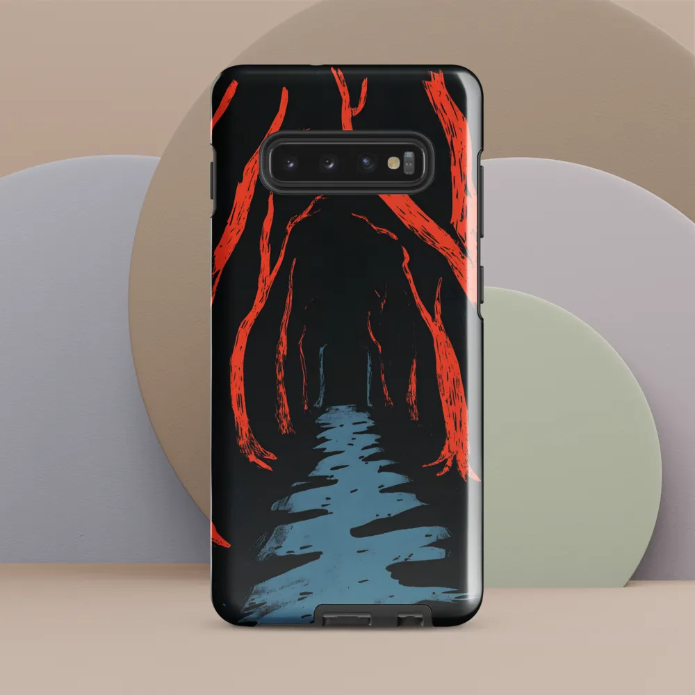 Whispers of the Crimson Forest | Phone Case |  S10 Plus | Tough Case | Glossy