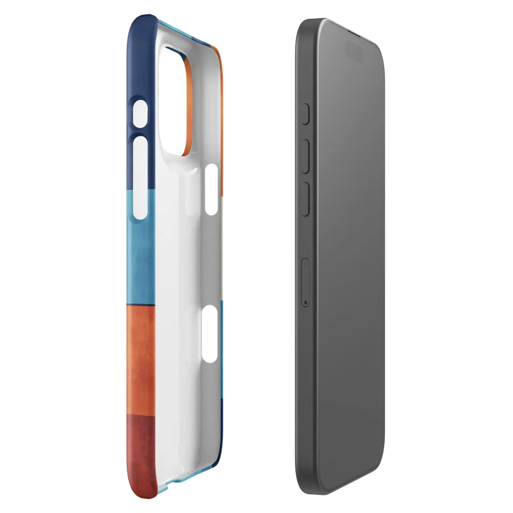 Geometric Harmony in Color | Phone Case |  16 Pro Max | Snap Case | Glossy