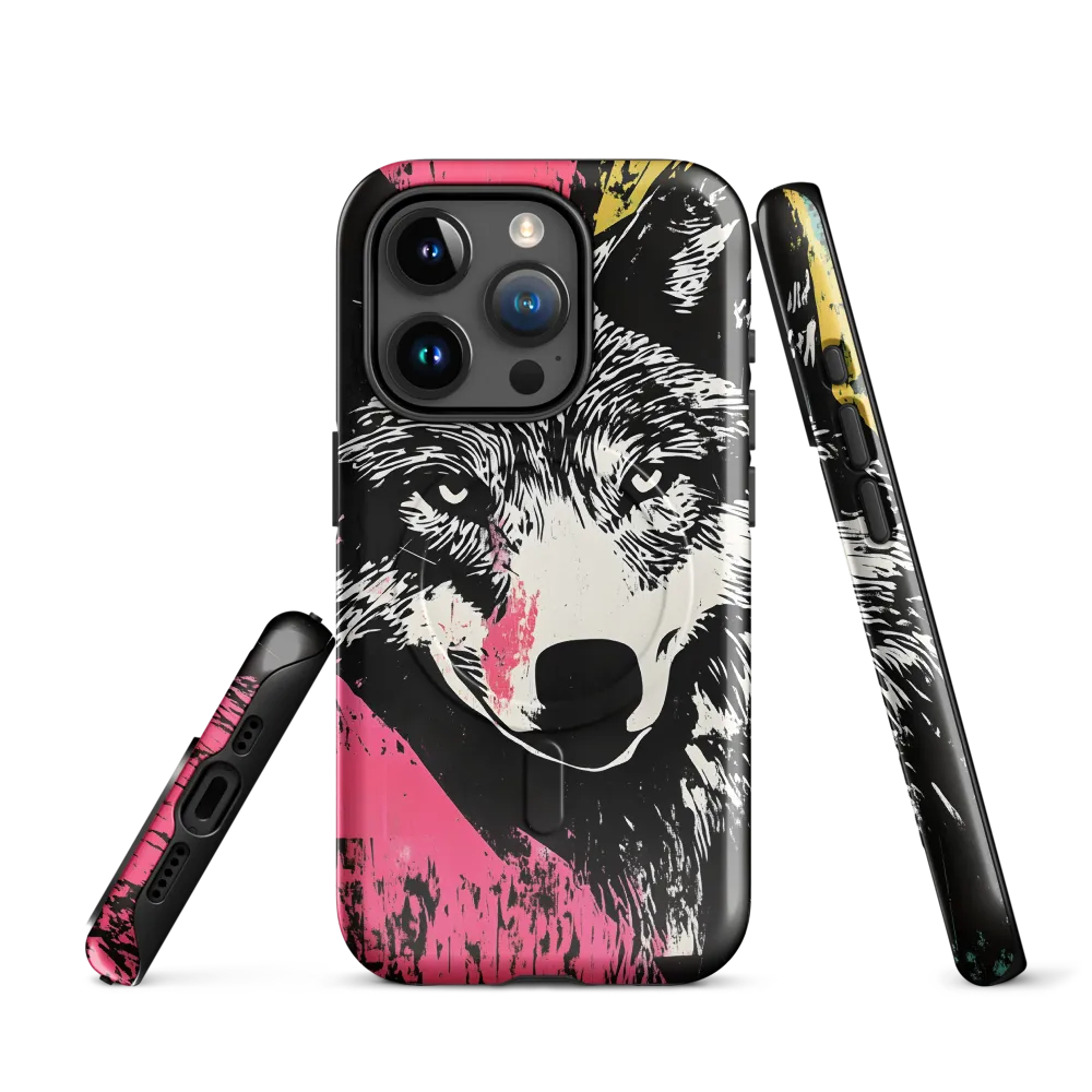 Intense Gaze of the Wolf
