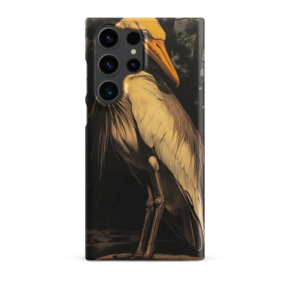 Majestic Egret in Twilight