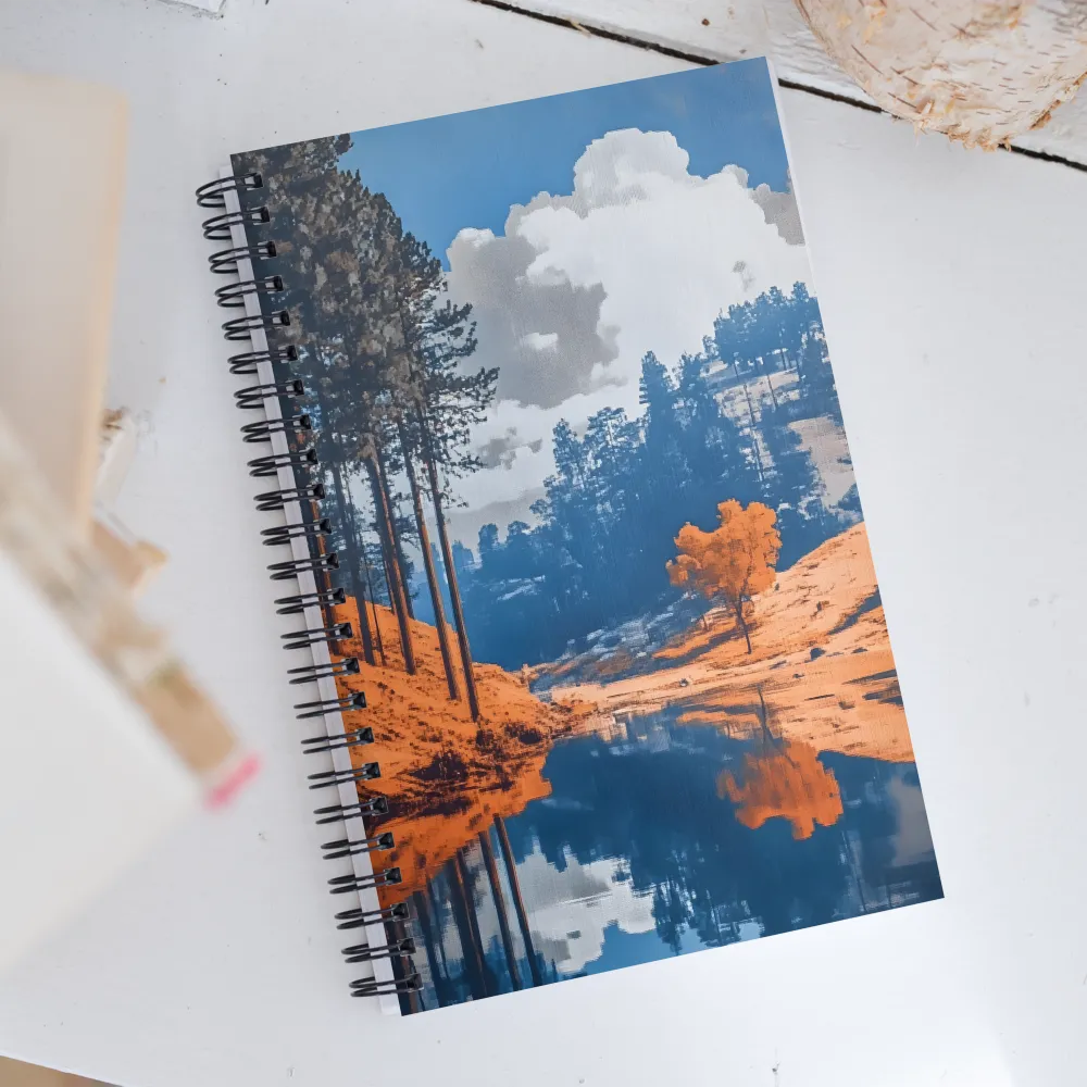 Tranquil Reflections | Spiral Notebook