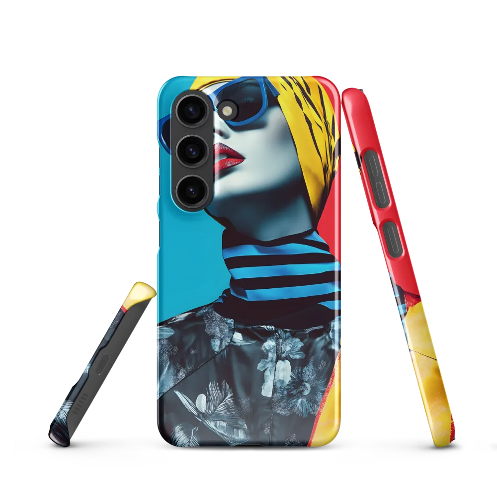 Vibrant Elegance in Modern Fashion | Phone Case |  S23 | Snap Case | Glossy