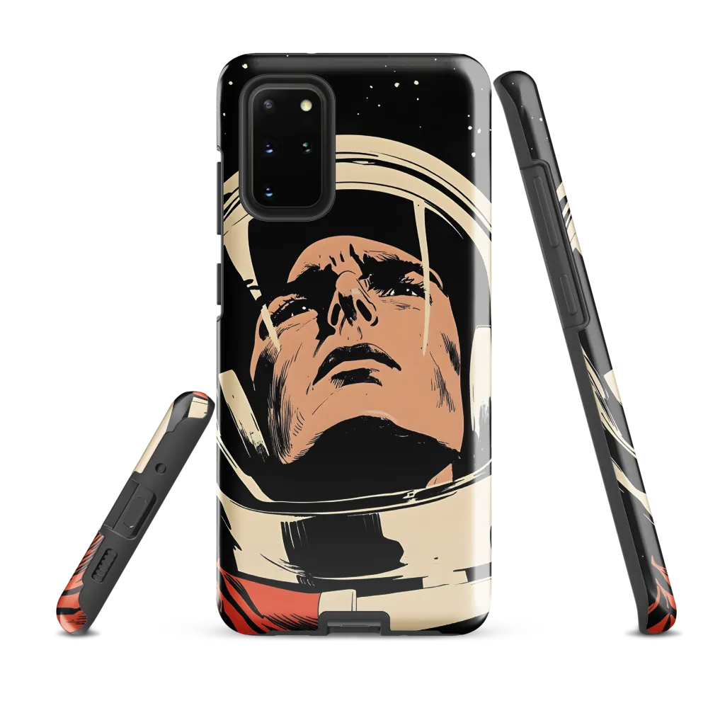 Gaze of the Astronaut | Phone Case |  S20 Plus | Tough Case | Glossy