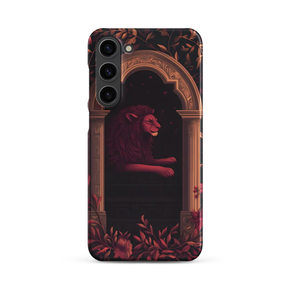 Regal Serenity: A Lion's Rest
