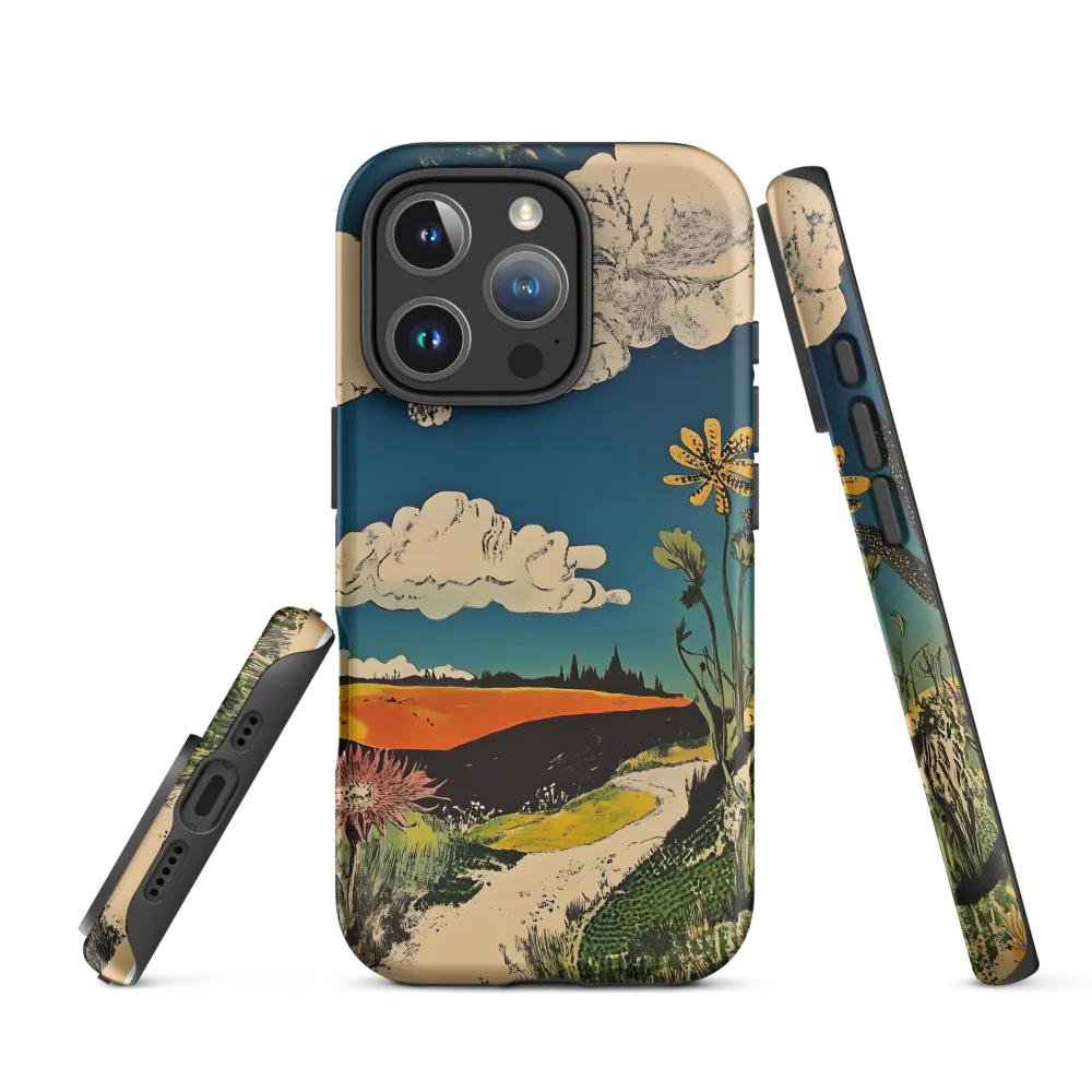 Surreal Blooming Landscape