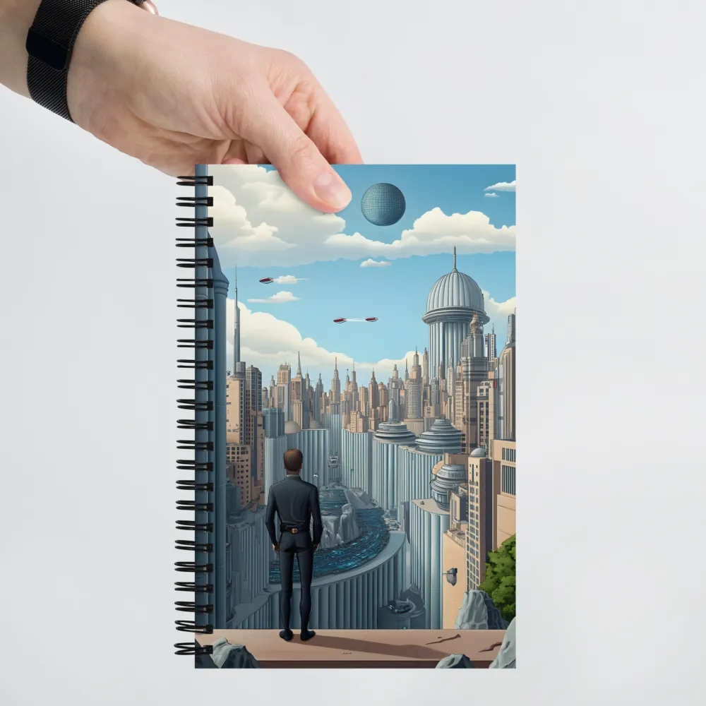 Visions of Tomorrow | Spiral Notebook