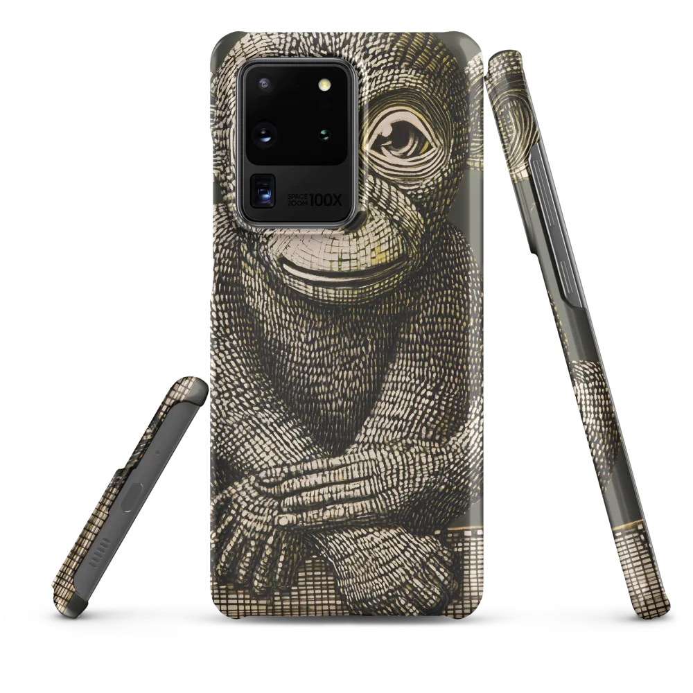 Intricate Primate Portrait