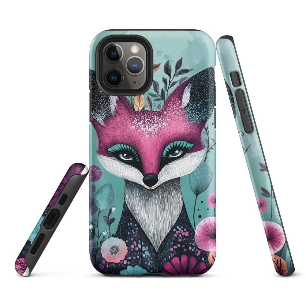 Whimsical Fox Among Blossoms | Phone Case |  11 Pro | Tough Case | Matte