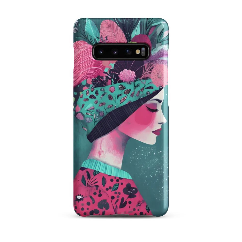 Whimsical Floral Portrait