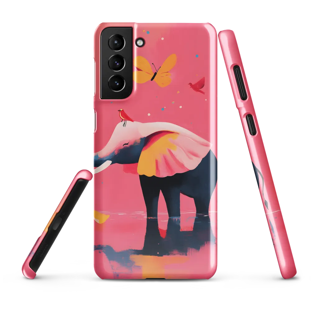 Whimsical Serenity: The Playful Elephant
