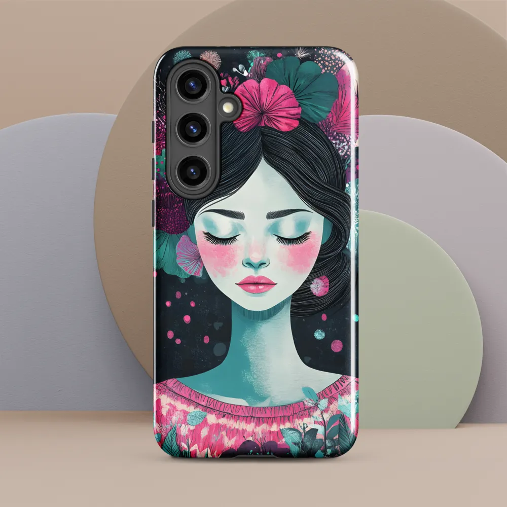 Embrace of Floral Serenity