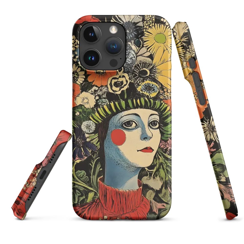 Floral Whimsy: A Portrait of Nature's Embrace