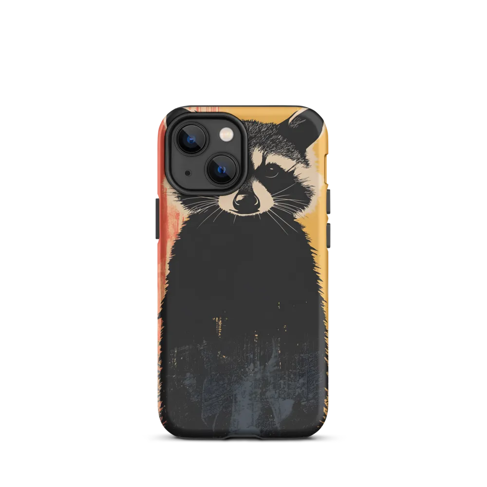 Whimsical Raccoon Portrait