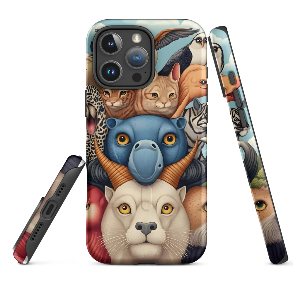 Harmonious Echoes of Wildlife | Phone Case |  16 Pro Max | MagSafe® Tough Case | Matte
