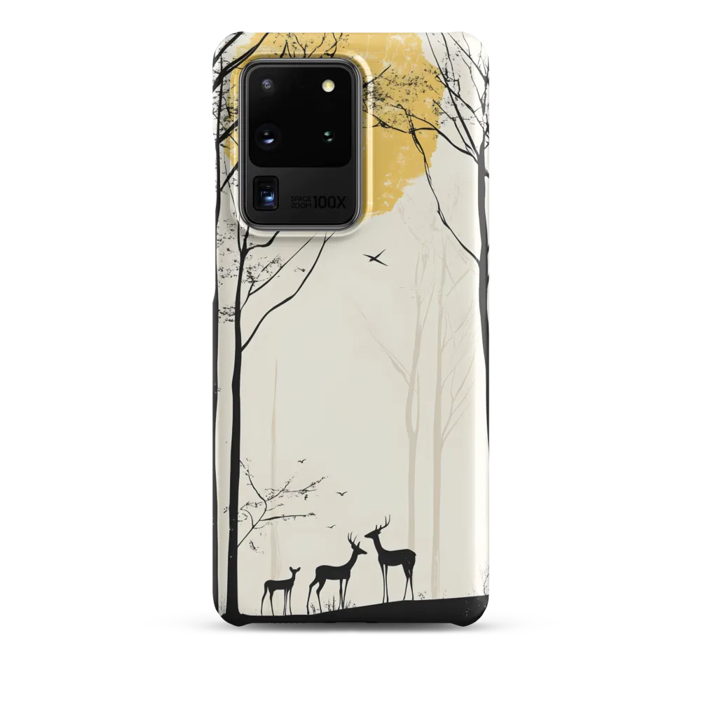 Silhouetted Serenity | Phone Case |  S20 Ultra | Snap Case | Matte