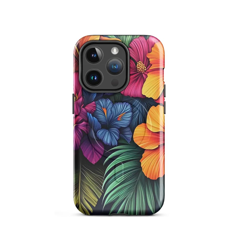 Tropical Symphony | Phone Case |  14 Pro | MagSafe® Tough Case | Glossy